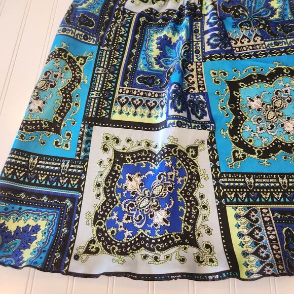 I.N. Studio Large Sleeveless Blue Blouse 27.7437 - Picture 2 of 9